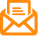 Mail Address Icon Orange